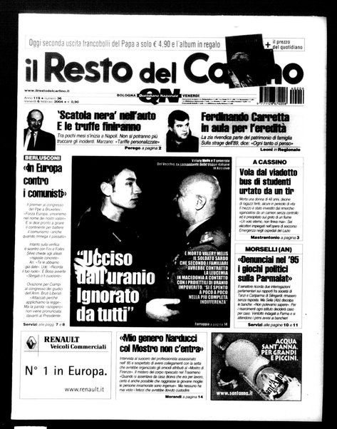 Il Resto del Carlino : giornale dell'Emilia